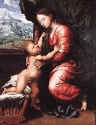 Jan van Hemessen Virgin and Child oil painting artist